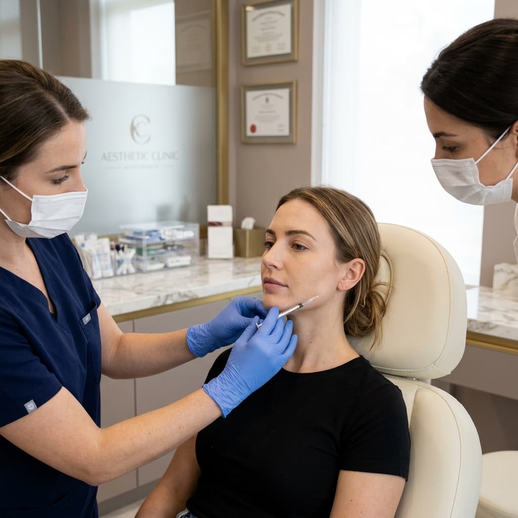 Diş Sıkma Tedavisi Masseter Botoksu Enjeksiyonu